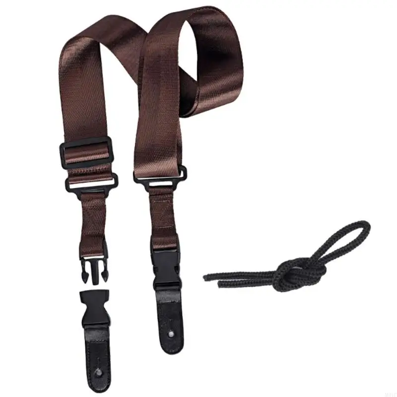 M5TC Nylon Guitar Strap cinturão Relacemente Tira guitarra ajustável Com clipes liberação rápida acessórios guitarra