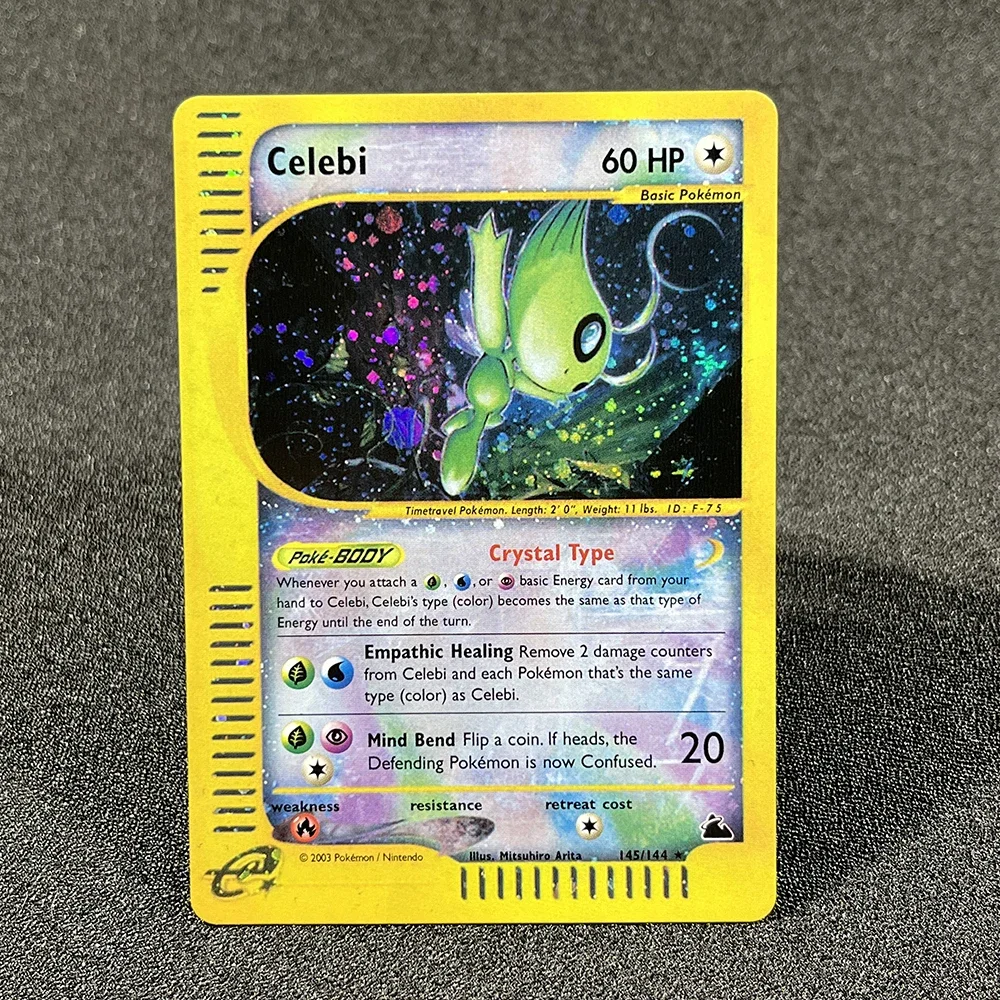 Cartes Flash Pokémon PROXY, carte électronique, Skyridge, Charizard, Umbreon, pouvez-vous arados, Gengar, Ho-Chaînes, feuille de Golem, cartes