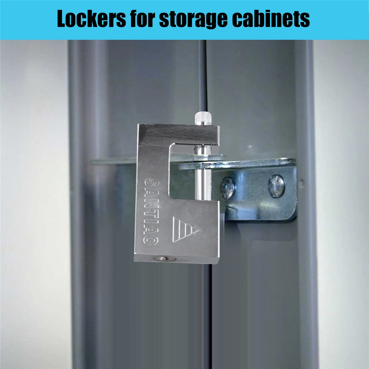 

2PCS Multifunctional Padlock Keyed Padlock Waterproof Antirust Anti-Theft Lock Pry Door Lock with 3 KeysJAS