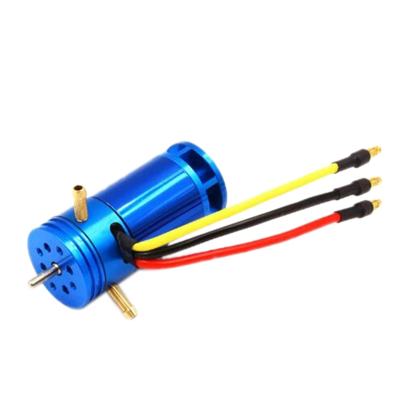 

2862-1500KV (2-6S) RC Лодка с водяным охлаждением и ветровым охлаждением Бесщеточный двигатель Outrunner для радиоуправляемой лодки