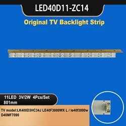 TV-204 LED backlight strip LED40D11-ZC14-03(B) PN:30340011206 2014.02.19 11led for tv backlight repair