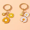 995-75223b.jpg Fashion Daisy Flower Keychains Bag Charm Accessories
