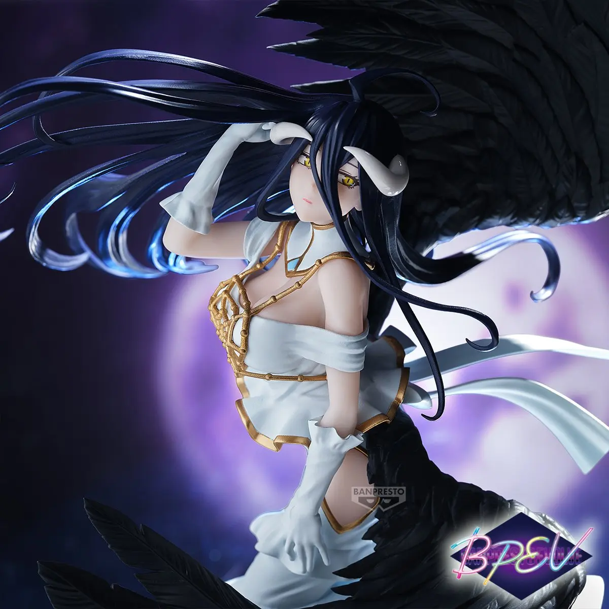 Originale BANDAI Banpresto Overlord albedo PVC Anime Figure Action Figure Giocattoli di modello