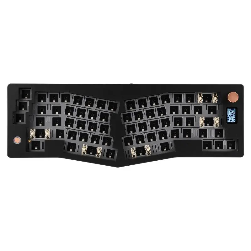 

Tri-mode Gaming Mechanical Keyboard Customized Kit 66-Keys Hot Swappable bluetooth/2.4G Wireless/Type-C Wired for ABM066 Alice