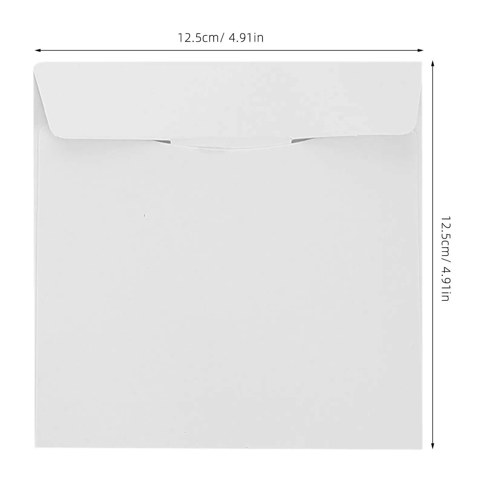 30pcs CD Sleeves: Paper DVD Envelopes - 12.5cm/4.9
