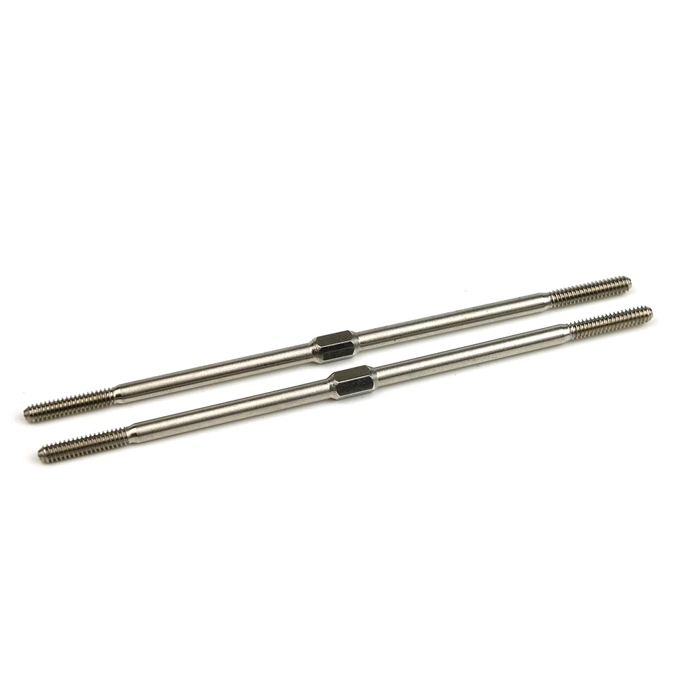 4PCS 3mm M3 Stainless Steel Positive Negative Threaded Push Rod Servo Linkage 38mm/ 60mm/ 95mm/ 102mm for RC Boat Aircraft Model