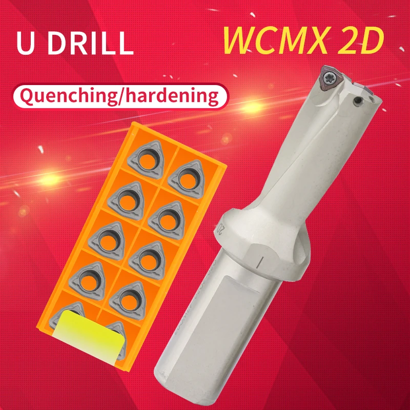 

WC series U drill 13mm-50mm 2D depth,fast drill,Indexable bit,drilling,for Each brand WC series blade,Machinery,Lathes,CNC