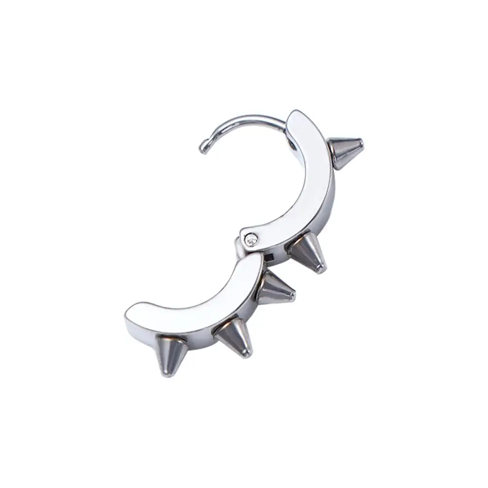 Retro Hip Hop Cartilage Ear Cuff Earcuffs Earclip Jewelry Stud Earrings Women Men Earrings Clip Earrings Punk Rivets Ear Clip