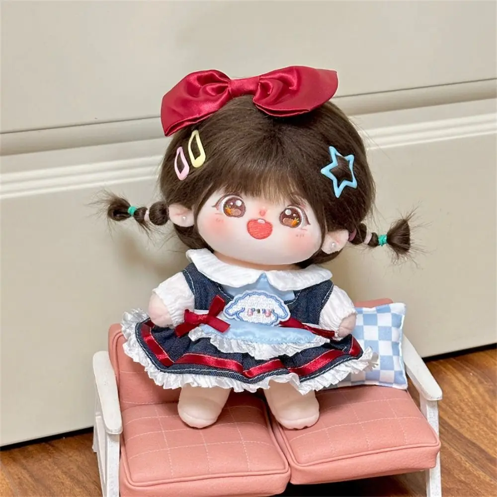 New Cute Bunny Cotton Doll Clothes Handmade DIY Doll Accessories Cos Gift Doll Princess Dress