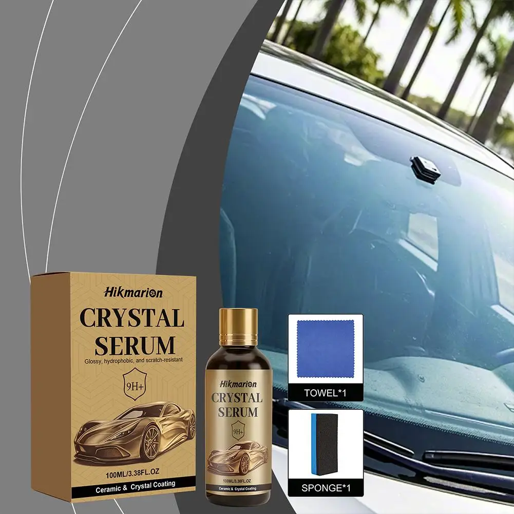 100ML Car Ceramic Nano Coating  Liquid Coatin Nano Crystal Hydrophobic Professional Auto Detailing Paint Protection High Gloss