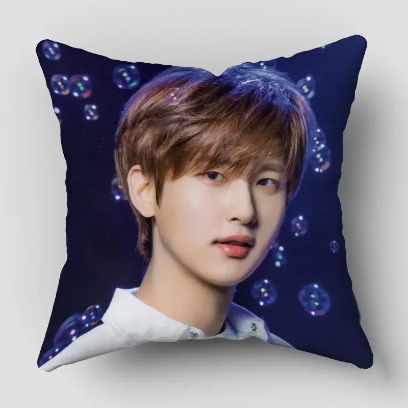 CRAVITY WooBin Pillow Cover Customize Pillowcase Modern Home Decorative Pillow Case For Living Room 45X45cm