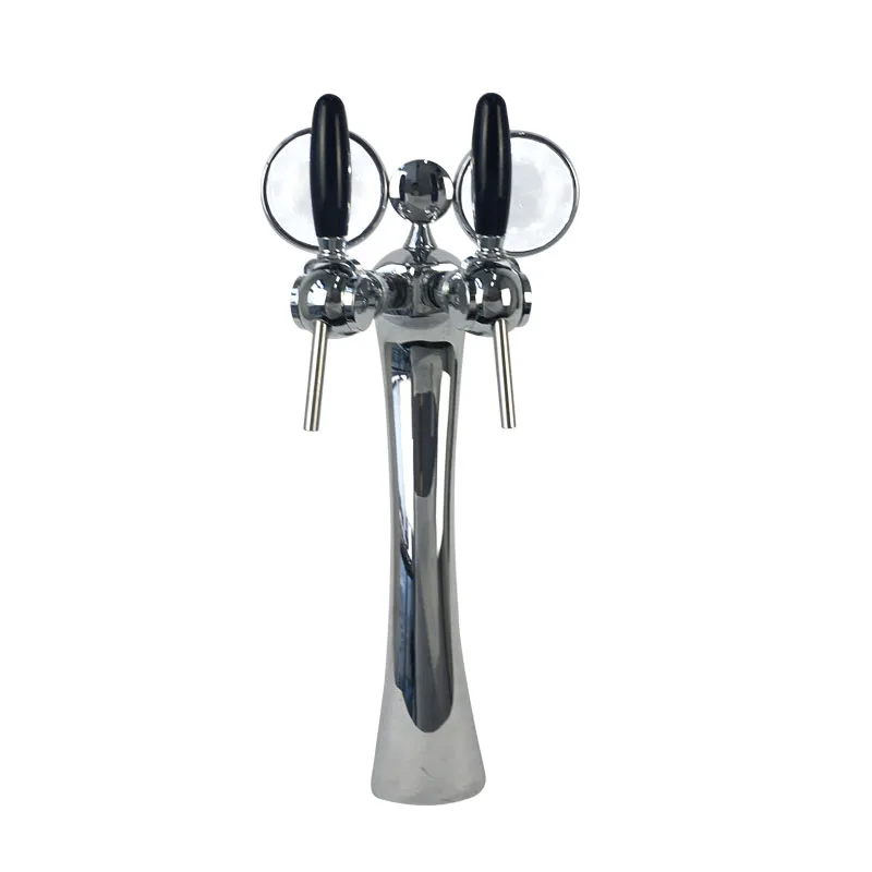 Elegance Tap Tower Chrome 2-way Dispensing Tower Draft Beer Tower