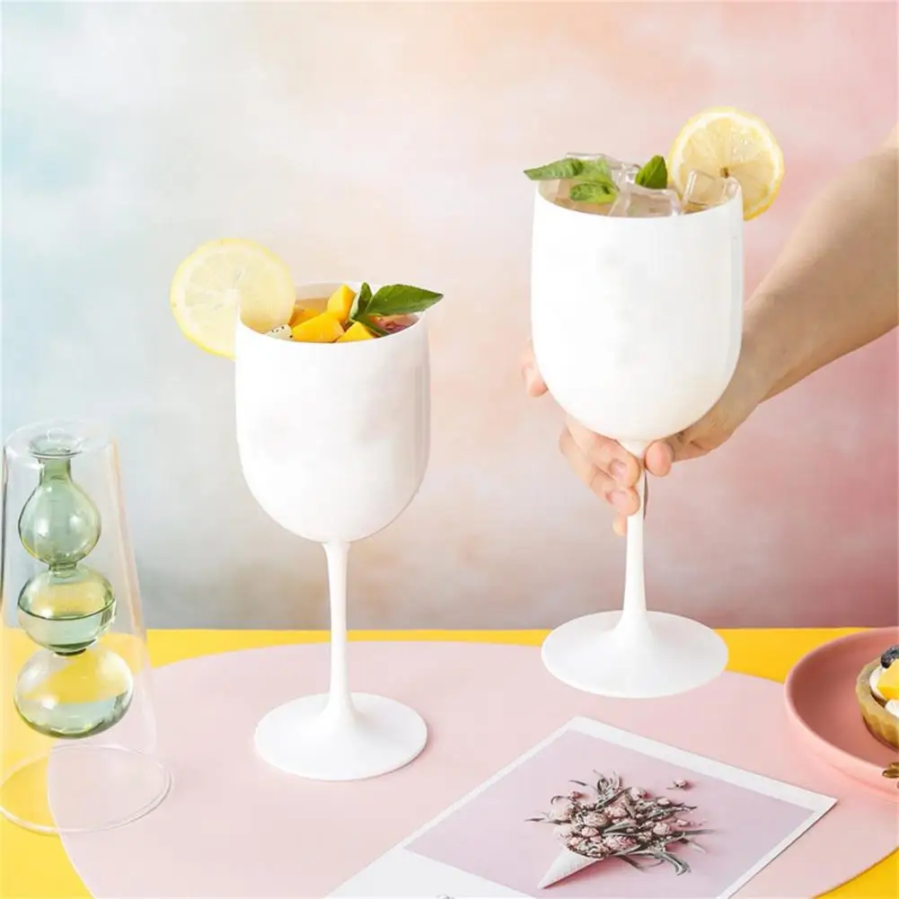 Reliable White Strong Construction Utility Champagne Goblet for Kitchen