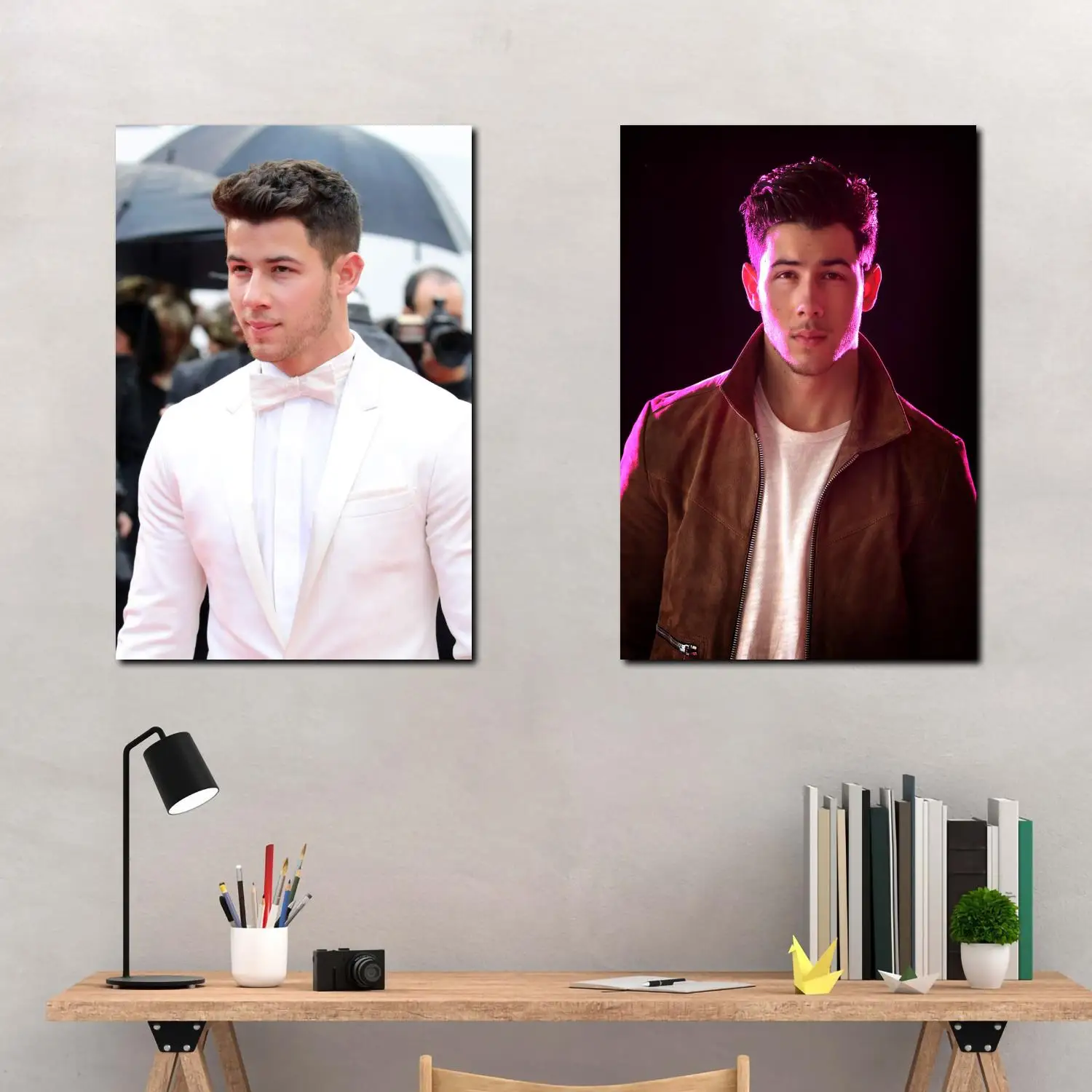 

Nick Jonas Singer Teen pop, Pop rock Music Canvas Art Poster and Wall Art Picture Print Modern Family bedroom Decor Posters