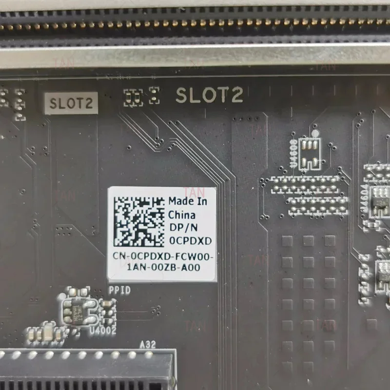 CN-0CPDXD Per Dell Alien R14 Scheda Madre 0CPDXD CPDXD Socket AM4 DDR4 Scheda Madre Testata Al 100% Completamente Funzionante TAN