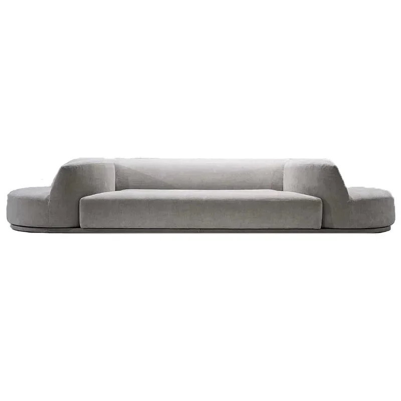 Italian fabric designer Italian minimalist living room creative rotating function module sofa