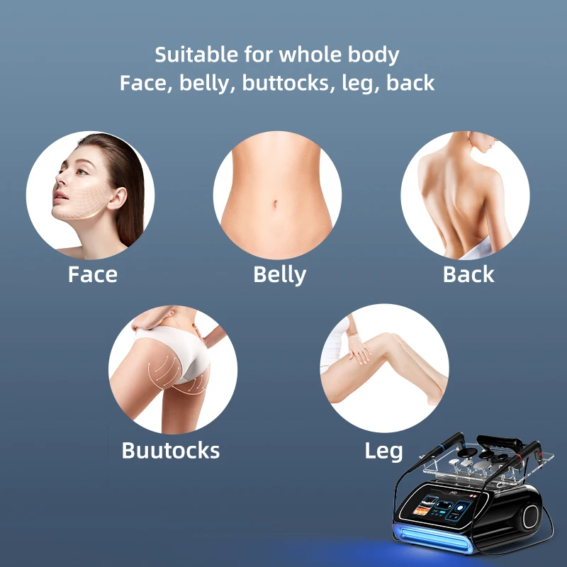 Portable 448KHZ RF Tecar Therapy RET CET Diathermy Body Sliming Machine Pain Relief Skin Tightening INDIBA Deep Care 2024