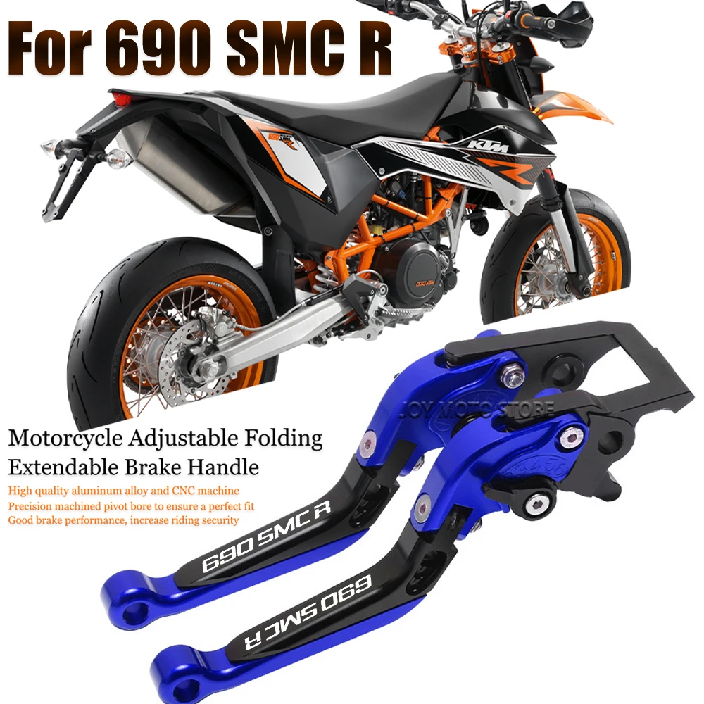 For 690SMC R 690smc r 690 smc r 2019 Motorcycle Accessories CNC Adjustable Folding Extendable Brake Clutch Levers Handle