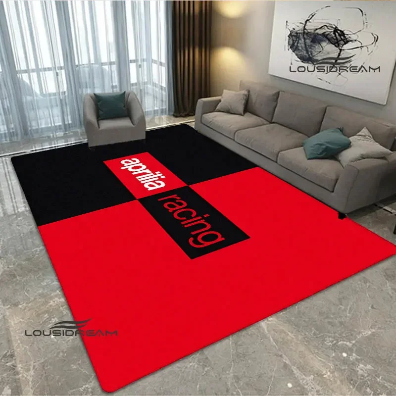 Aprilia motorcycle logo carpet bedroom decor carpets for living room area rug anime rug play mats Non -slip carpet birthday gift