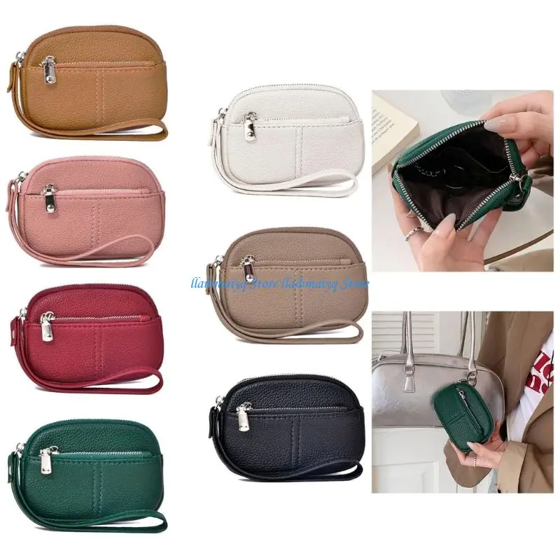 573B Wristlet Clutch Keychain Wristlet Wallets Card Holder Coin Purse Card Holder