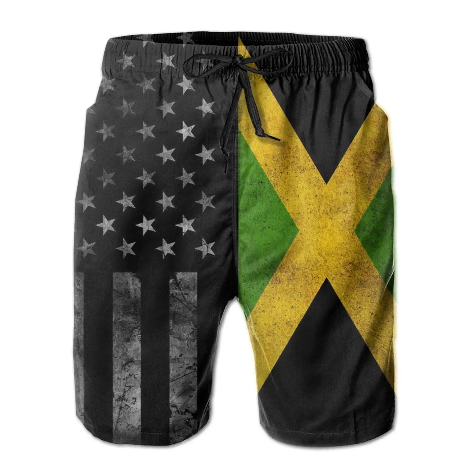 

Мужские плавки Быстросохнущие пляжные шорты Патриотические купальные костюмы