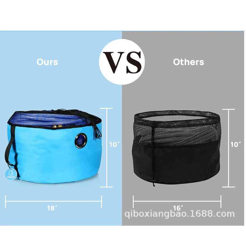 حقيبة تخزين خرطوم RV مكونة من 4 قطع منظم سفر محمول قابل للطي مقاوم للماء للمركبات الترفيهية والتخييم B