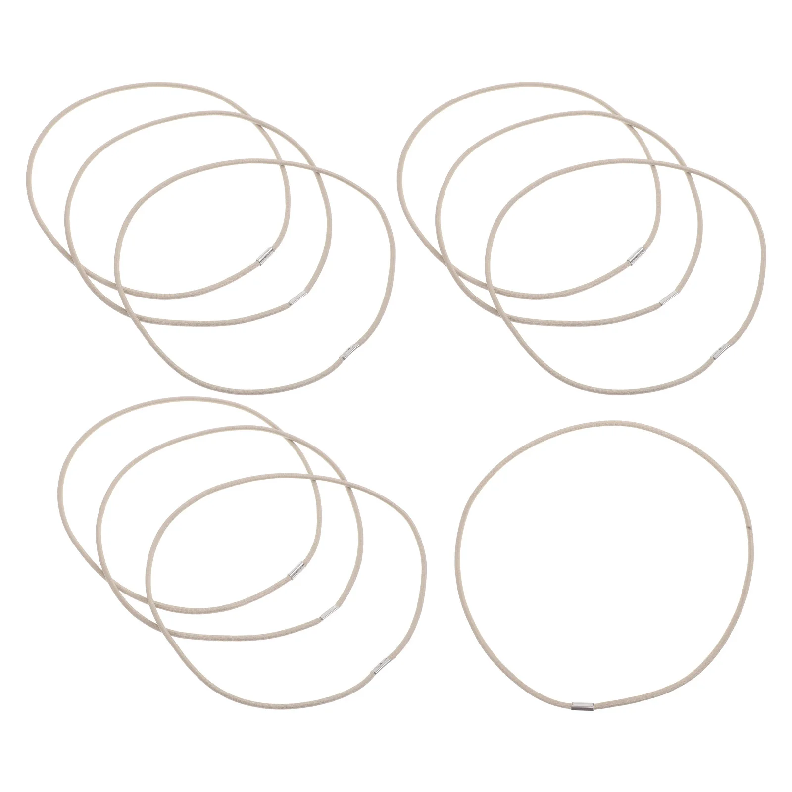 

10Pcs Microphone Shock Mount Rubber Bands Elastic Suspension Replacement for Condenser Mic Noise Elastic Bands Desk Clamp