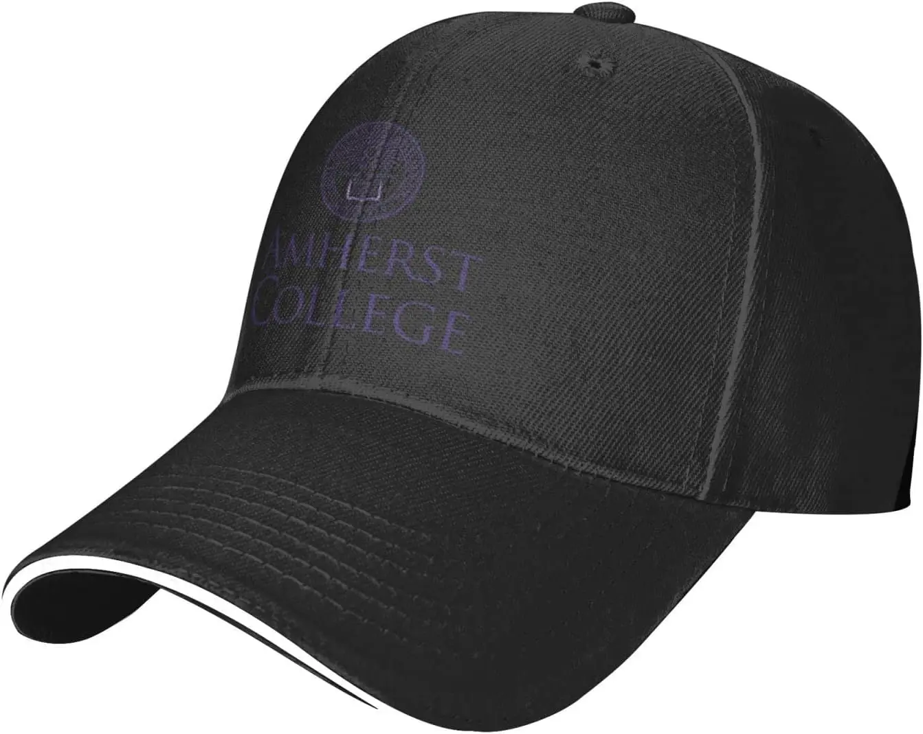 

Amherst College Logos Sandwich Cap Unisex Classic Baseball Capunisex Adjustable Casquette Dad Hat