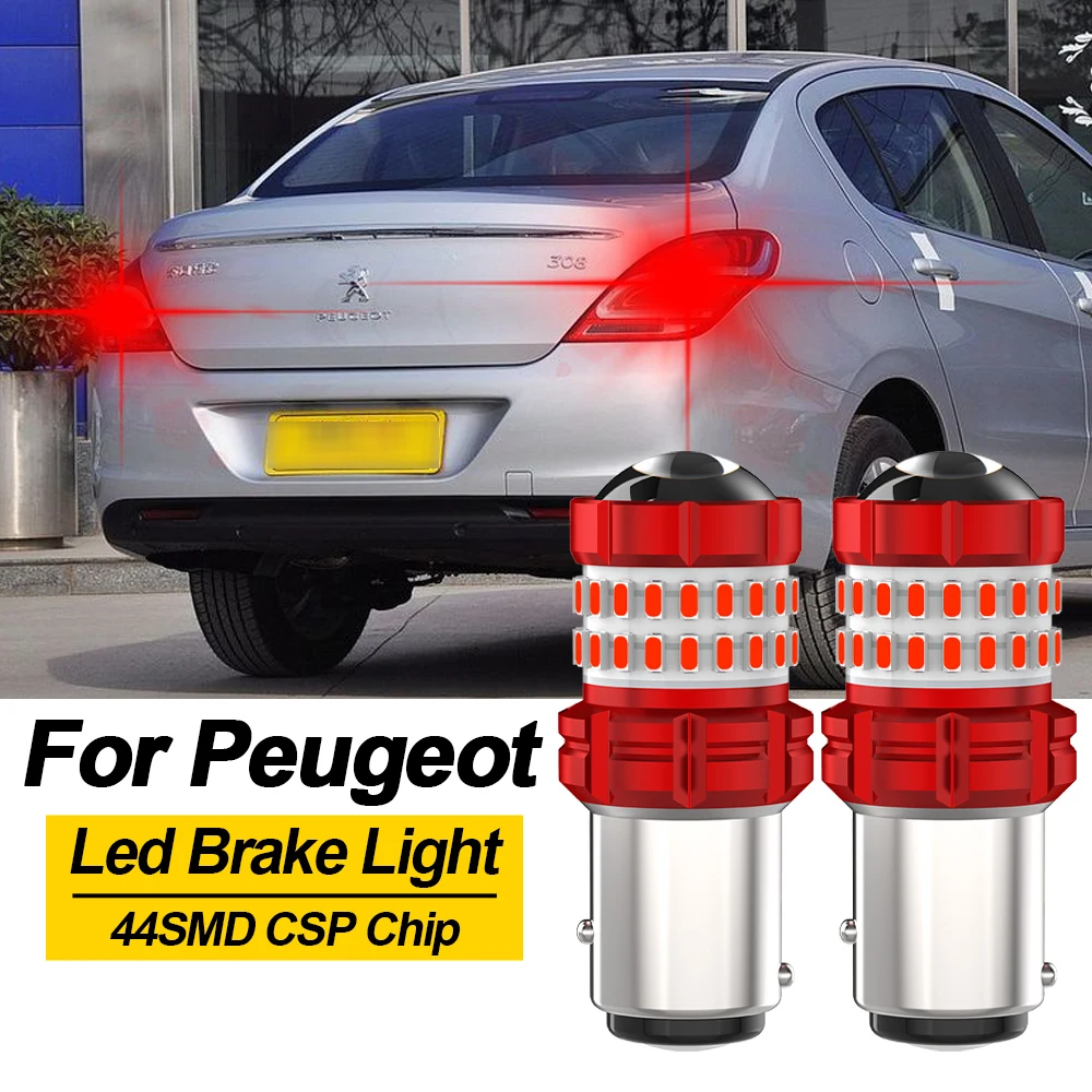 

BMTxms 1157 P21/5W BAY15D LED Brake Stop Light Blub For Peugeot 106 107 108 206 CC 301 306 308 Boxer Expert Tepee Partner Rifter