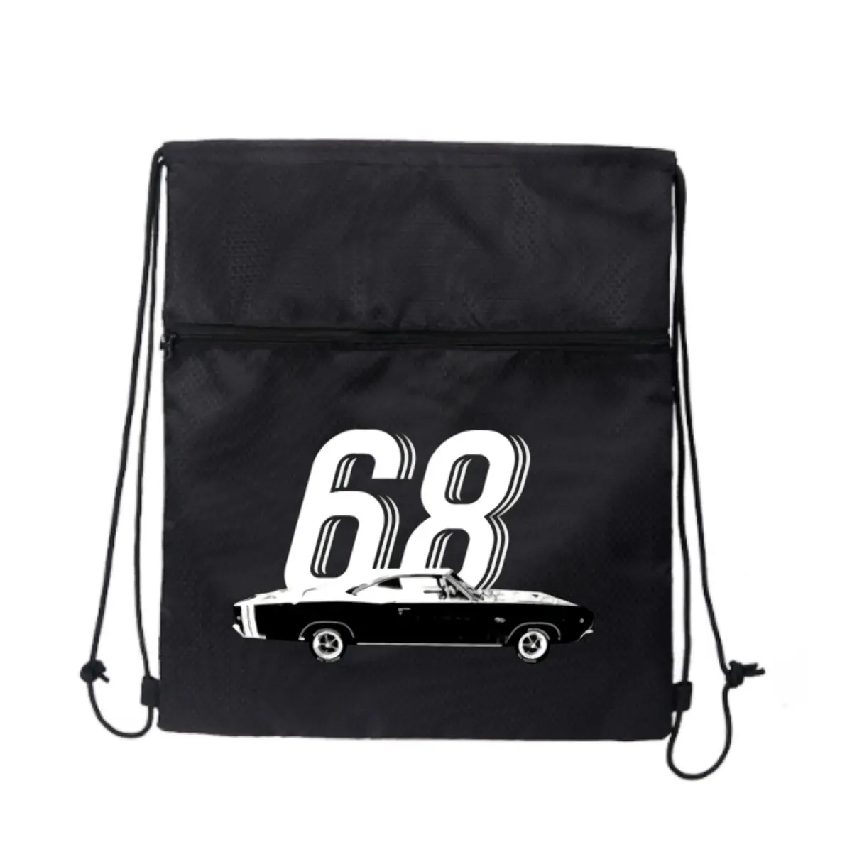 

68, классический рюкзак Muscle Car на колесах, супер стильный рюкзак на шнурке для мужчин и женщин, легкий повседневный рюкзак для повседневной носки
