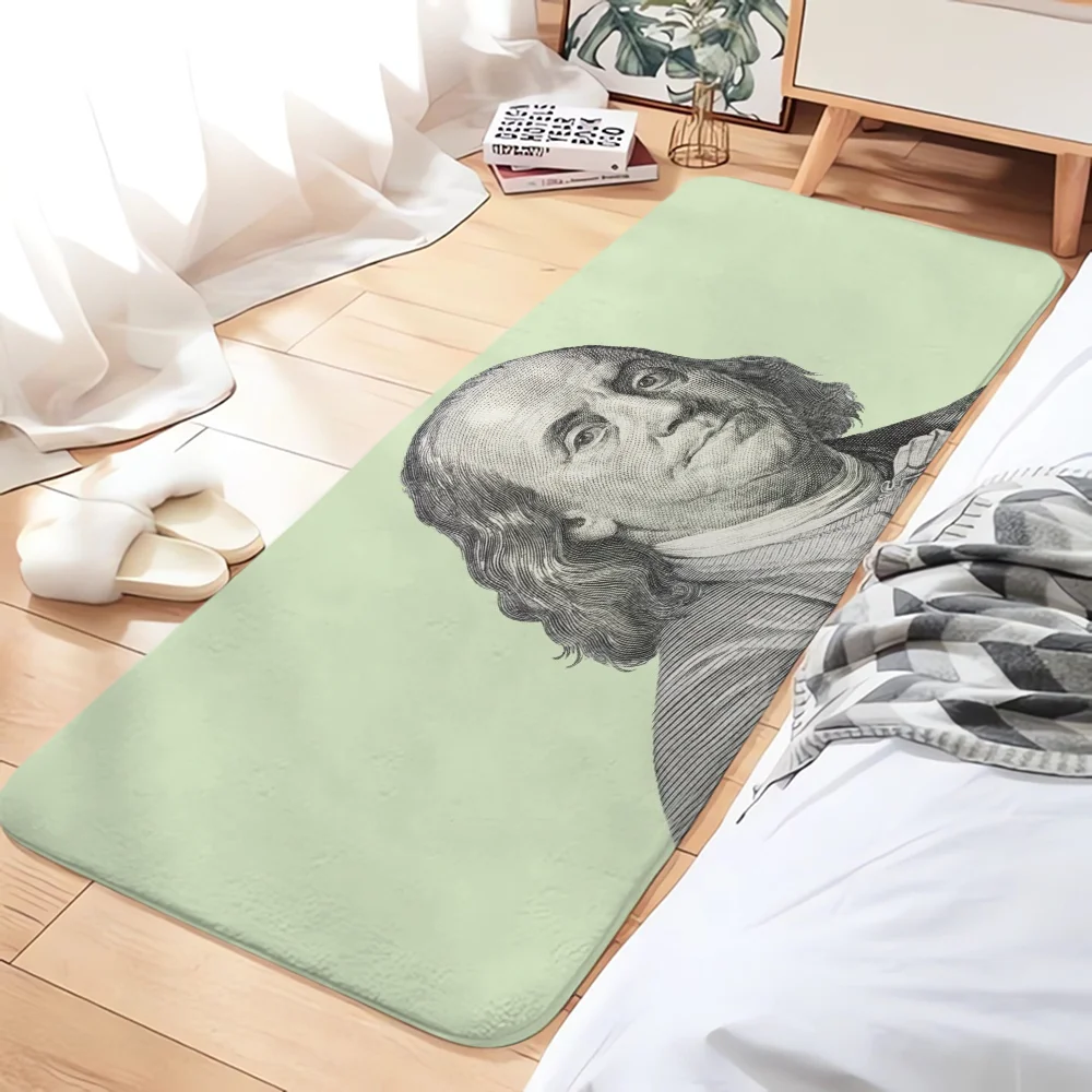 Benjamin Franklin Custom Mikko Bubu Dudu Dnd Door Mat Kitchen Foot Mat Hello Kitty Rug Welcome Deal Chococat Pusheen Pingu Twice