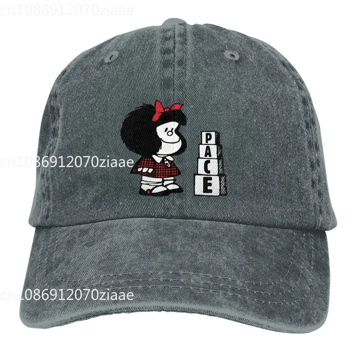 Summer Cap Sun Visor Pace Hip Hop Caps Mafalda Cartoon Cowboy Hat Peaked Hats