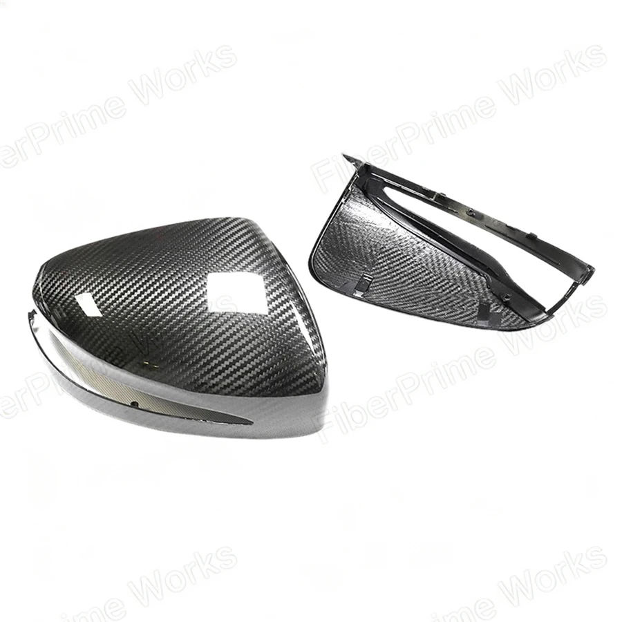 Replacement Dry Carbon Fiber Mirror Caps Cover for Mercedes Benz G GLE GLS class G63 500 W464 X167