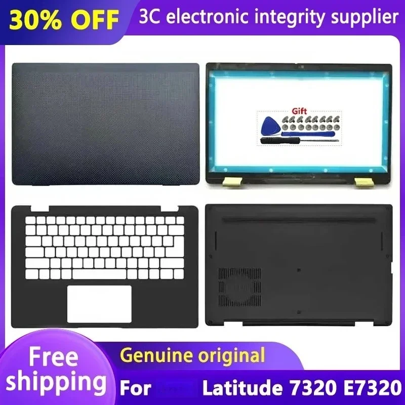

New Notebook For Latitude 7320 E7320 Series Laptops LCD Back Cover Front Bezel Upper Palmrest Bottom Case 0X7JCM 0KYNG9