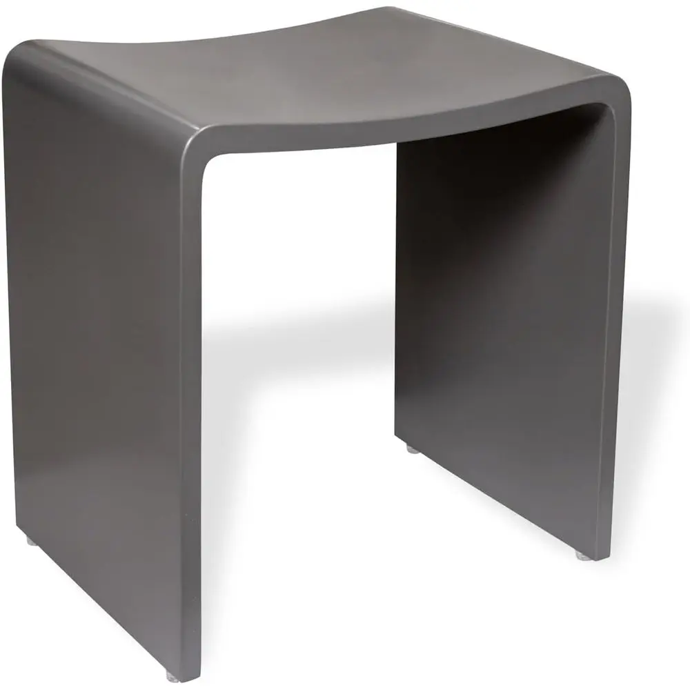 

Shower Chair - Concrete, Waterproof, Medical Grade, 300 lbs Capacity, Non-Slip, Comfortable, 17 Height, 27 lbs Weight