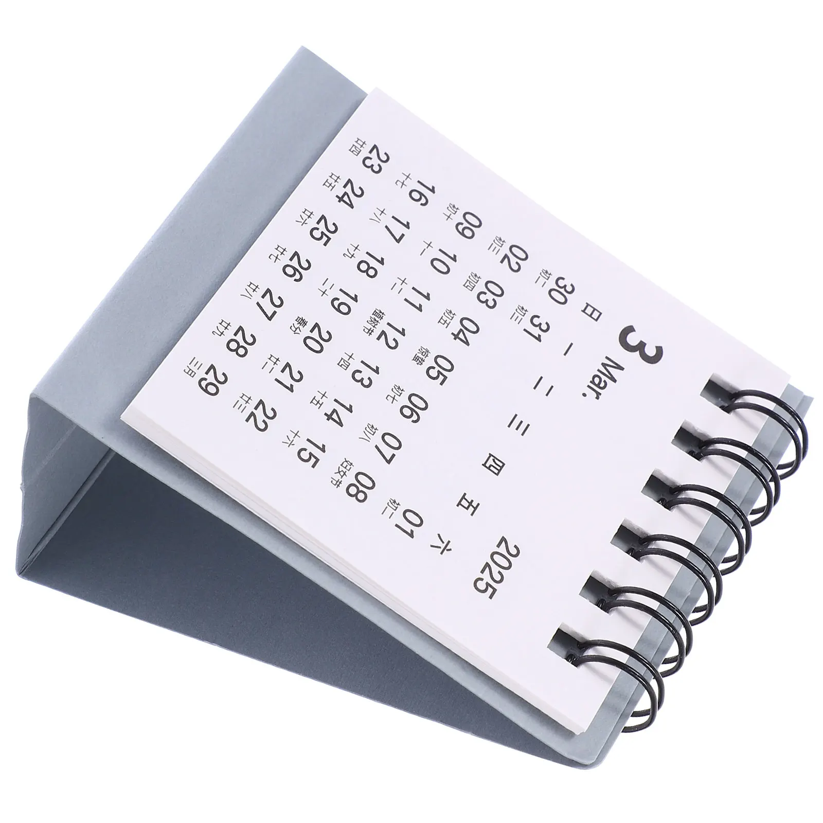

Small Desk Calendar 2025 Flip Style Functional Office Planner Aesthetic Desktop Decor for Home Or Work Organization Needs