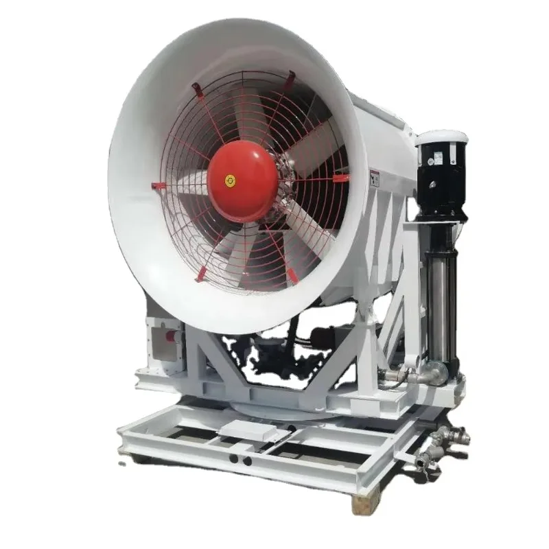China 100m Split Type Fog Cannon System 100m Throw Distance for Construction Site Dust Suppression Gas Disposal Machinery