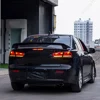 Conjunto de luces traseras LED secuenciales, Mitsubishi Lancer par para 2008-2009, 2010, 2011, 2012, 2013, 2014-2015, EVO X 3