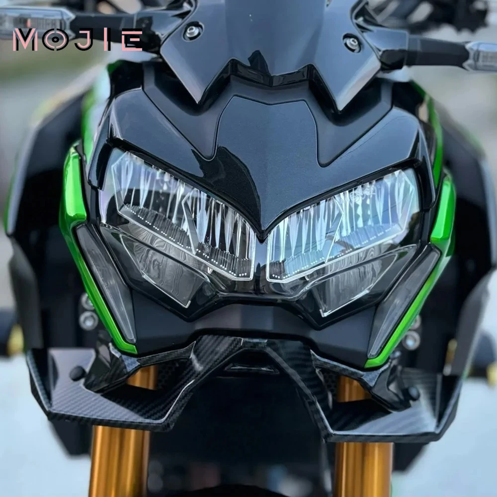 For Kawasaki Z900 Z 900 ABS SE Z900 Performance 2020 - 2024 Motorcycle Accessories Front Winglet Aerodynamic Wings Spoiler Kit