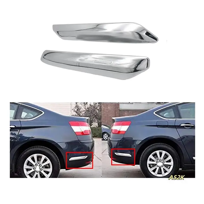 

12 шт. автомобильный передний + задний бампер, накладка, хромированная отделка для Citroen C5 2009 2010 2011 2012