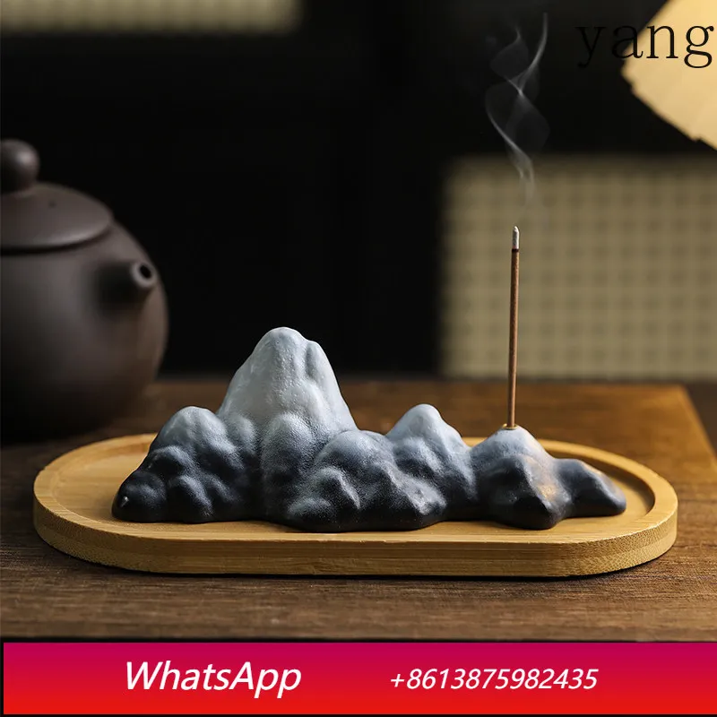 

Cx creative hill incense plug incense holder tray, home interior decoration ornament