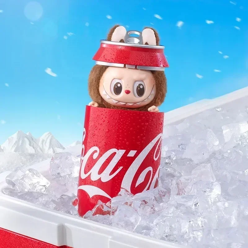 POP MART LABUBU THE MONSTERS COCA-COLA serie vinilo cara caja ciega juguetes caja misteriosa Mistery Caixa figura de acción regalo sorpresa