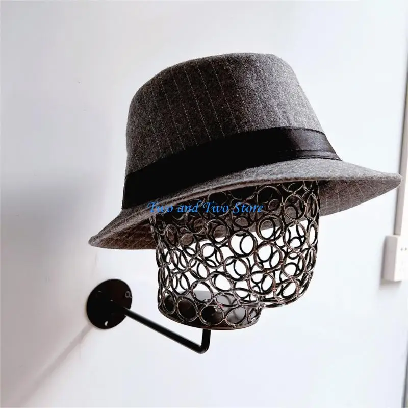 

HX6F Sturdy Metal Holder And Hat Stand Holder For Bedroom Or Living Room Decors