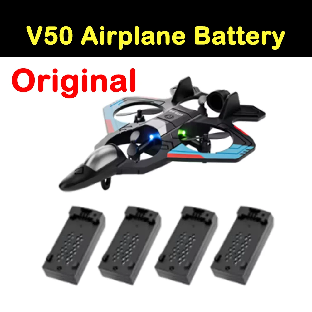 4DRC V50 RC avion Drone batterie d'origine pièce de rechange 4D-V50 batterie pour Mini avion batterie accessoire