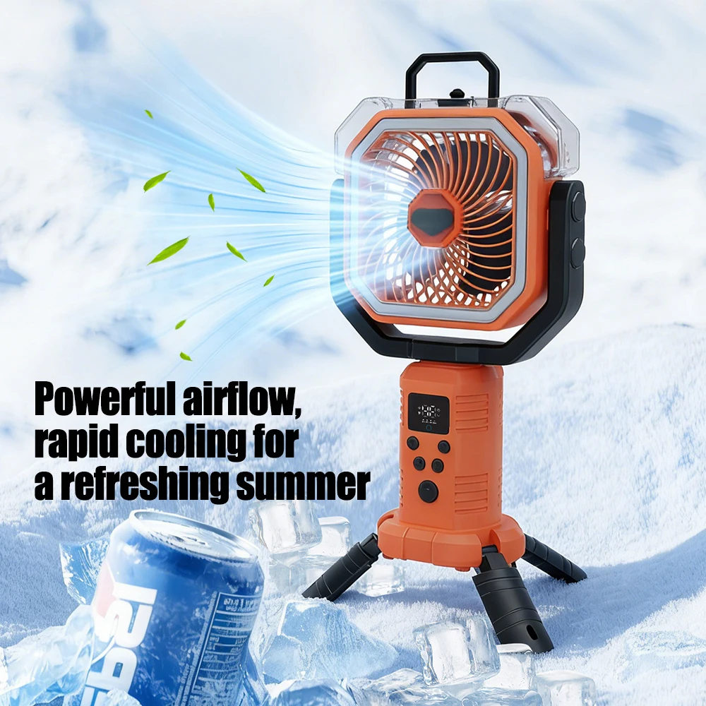 30000mAh Kühlender Bodenventil – Outdoor Camping Misting Fan Bewertung und Preis