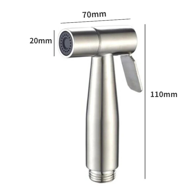 Handheld Wc Bidet Wasserhahn Sprayer Edelstahl Bad Bidet Sprayer Set Hand Sprayer Dusche Kopf Selbst Reinigung Kein Schlag