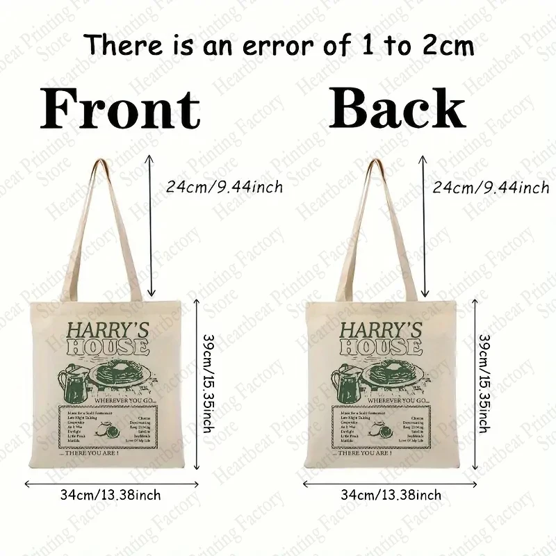 Vintage Nature Character Tote Bag, 'Forest Spirits Are Watching' Print, Eco-friendly Casual Shoulder Bag