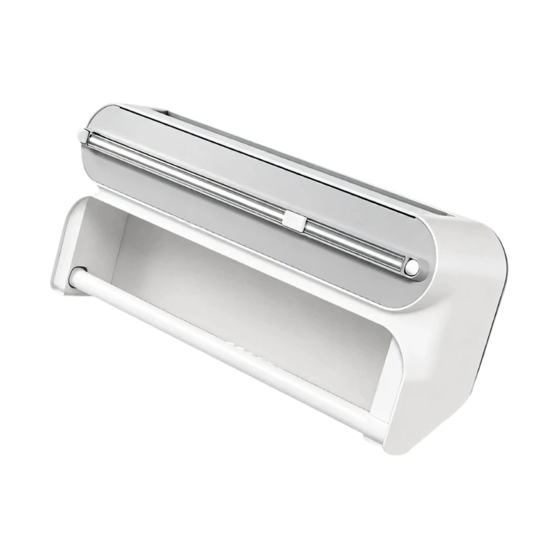 U55B Plastic Wrap, Aluminum Wrap and Parchment Dispenser with Cutter