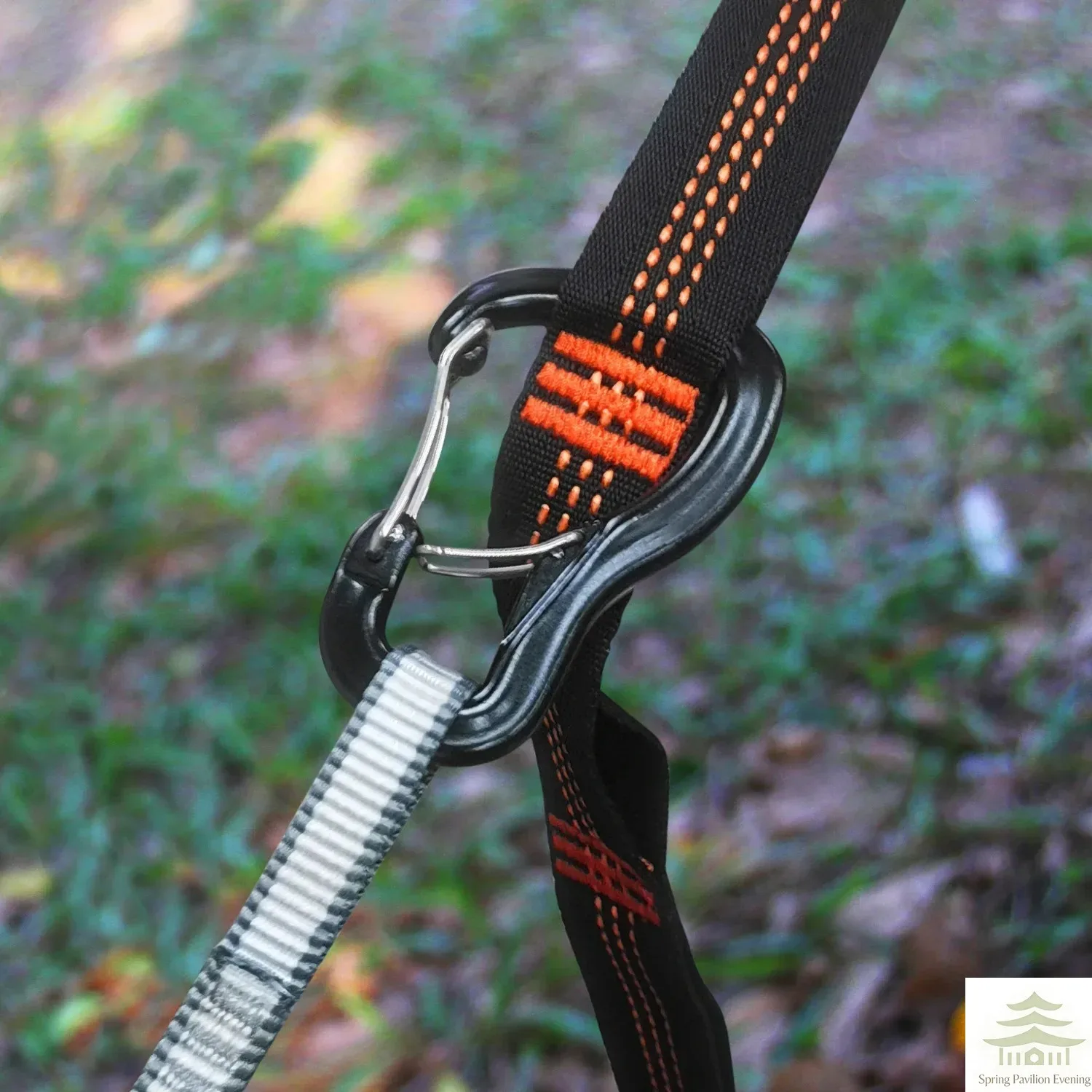 Outdoor Hammock Double Locking Buckle, Multifunctional Aluminum Alloy Hanging Buckle, Camping Hammock Quick Hanging Buckle