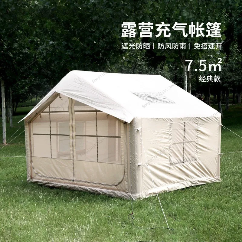 For Camping Inflatable Tent, Rainproof and Waterproof Outdoor Camping Fully Automatic